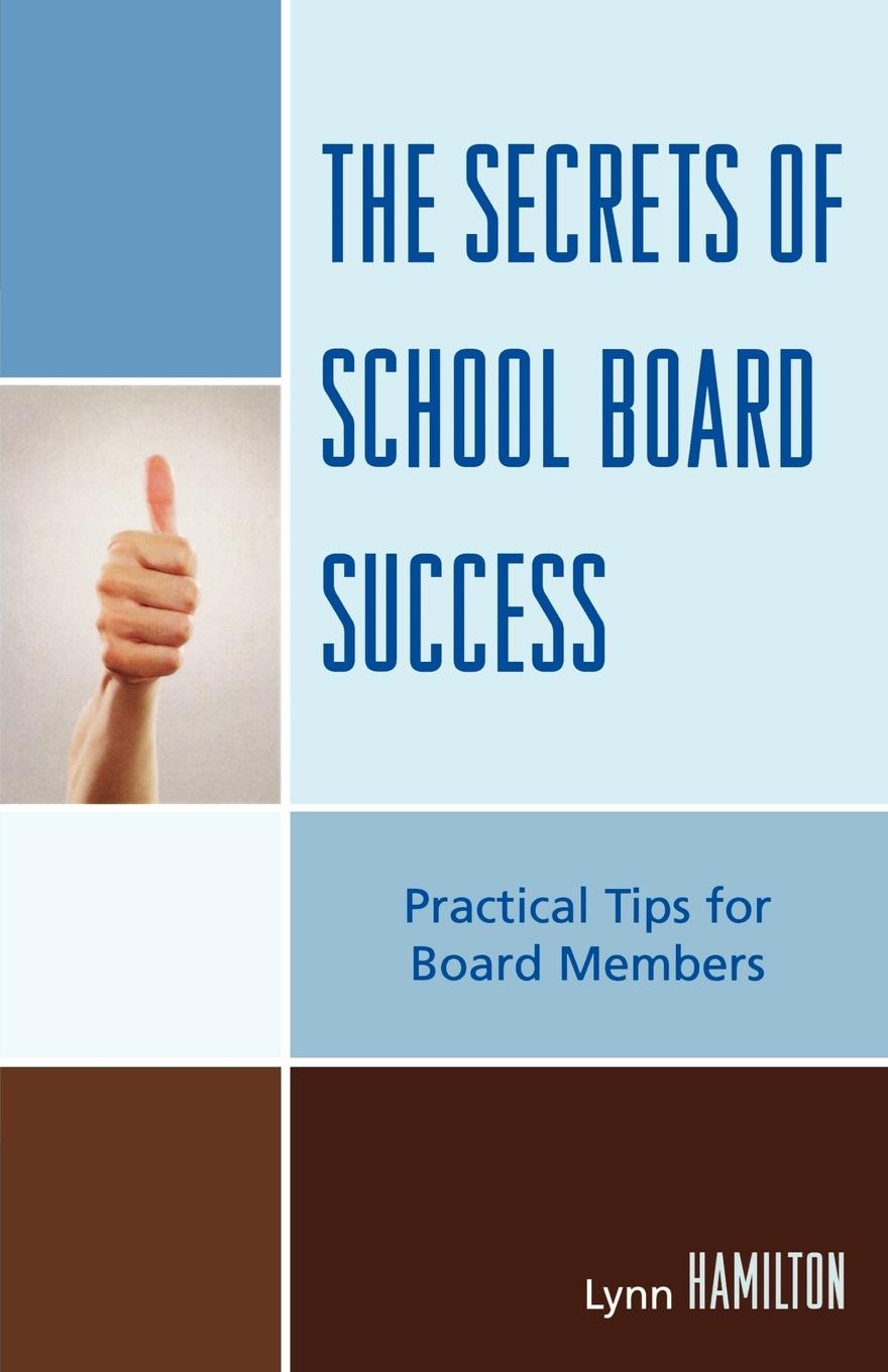 Vorderes Coverbild Secrets of School Board Success