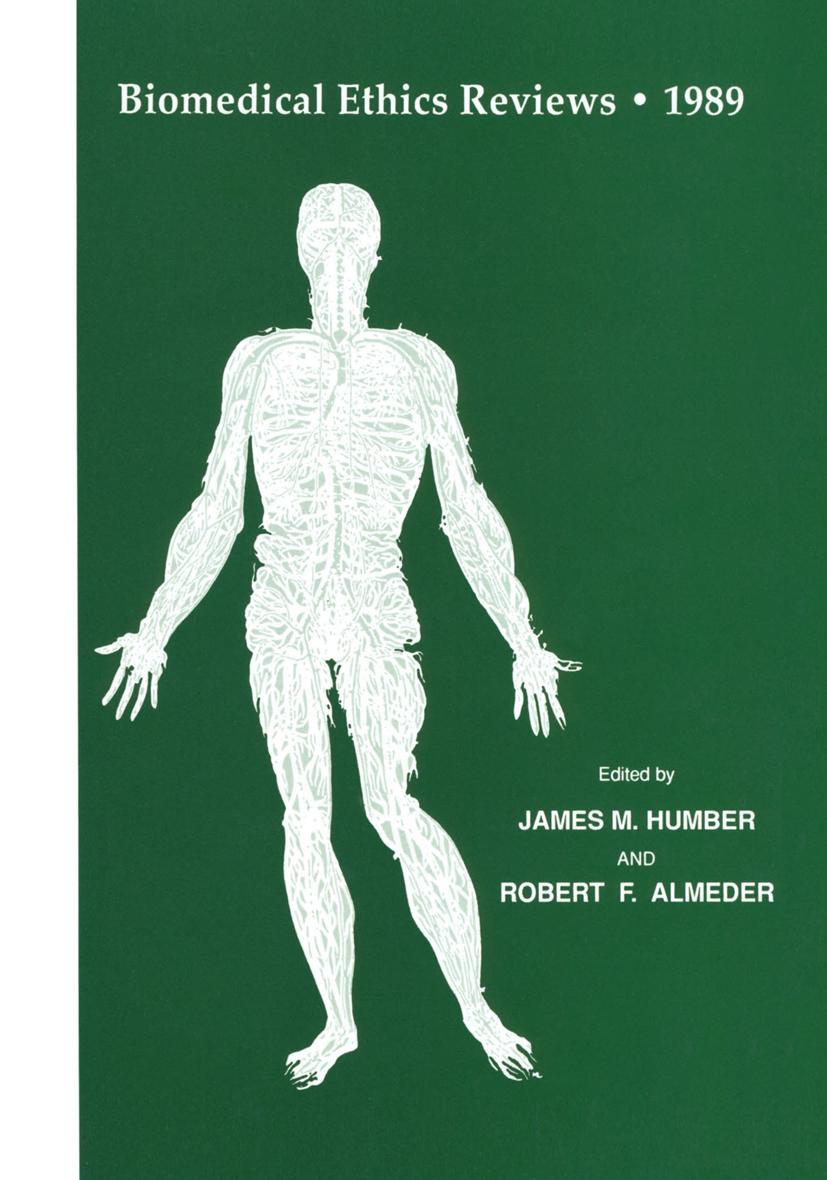 Vorderes Coverbild Biomedical Ethics Reviews · 1989