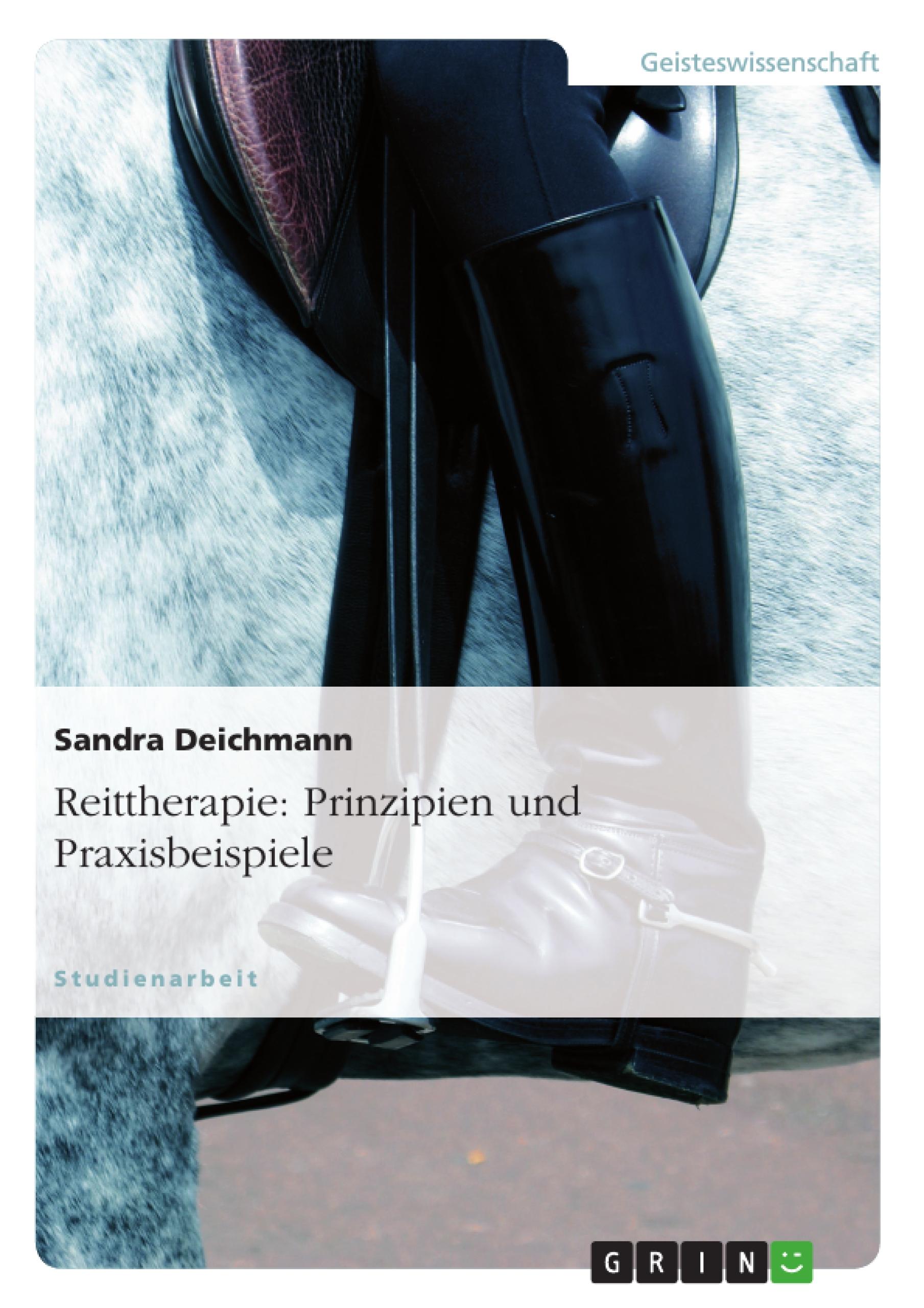 Vorderes Coverbild Reittherapie: Prinzipien und Praxisbeispiele