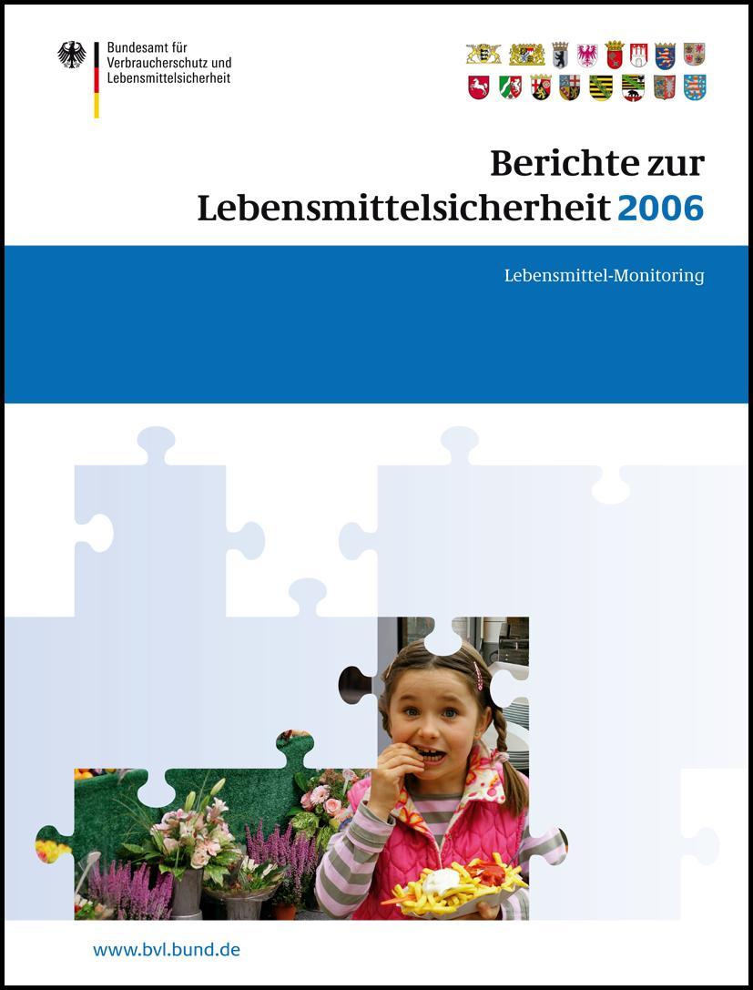 Vorderes Coverbild Berichte zur Lebensmittelsicherheit 2006