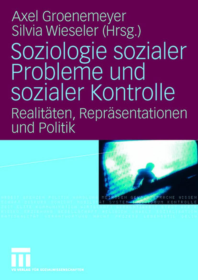 Vorderes Coverbild Soziologie sozialer Probleme und sozialer Kontrolle