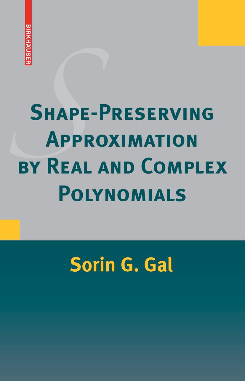 Vorderes Coverbild Shape-Preserving Approximation by Real and Complex Polynomials