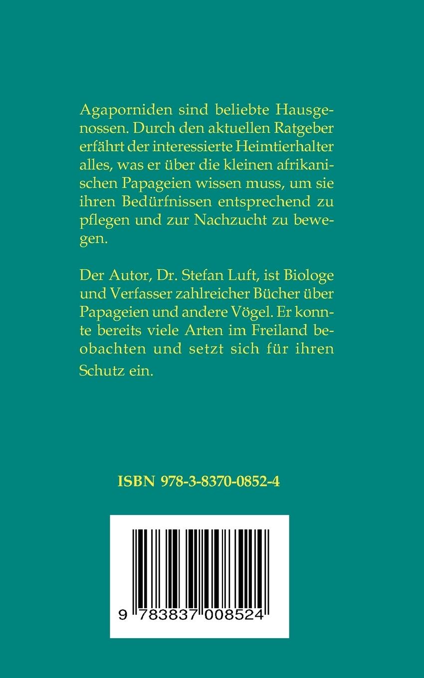 Rückseitencover Agaporniden