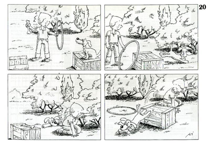 Beispielinhalt (Bild) Der Volltreffer - 20 Bildergeschichten zum Schmunzeln