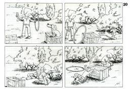 Beispielinhalt (Bild) Der Volltreffer - 20 Bildergeschichten zum Schmunzeln