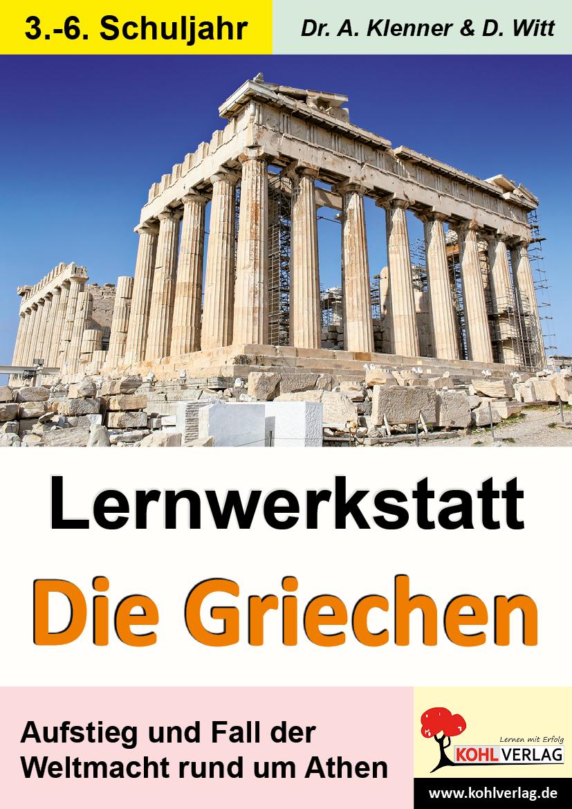 Vorderes Coverbild Lernwerkstatt - Die Griechen