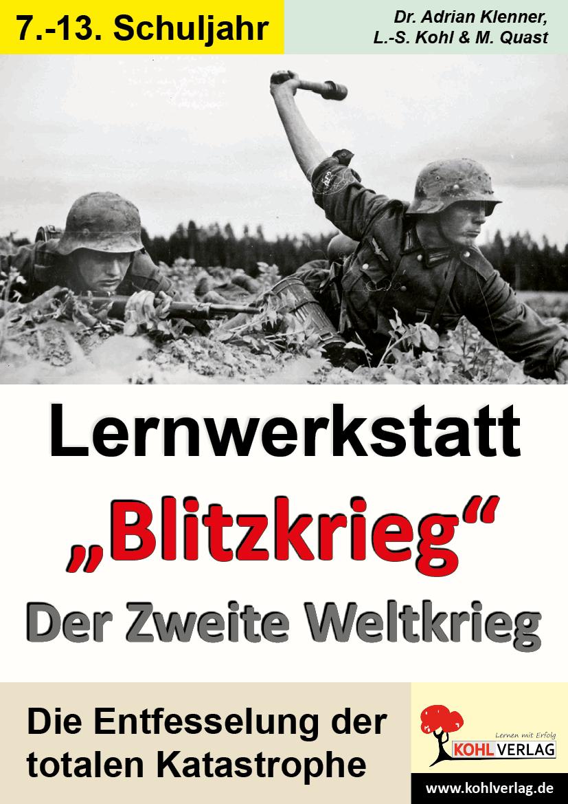 Vorderes Coverbild Lernwerkstatt - "Blitzkrieg" Der Zweite Weltkrieg