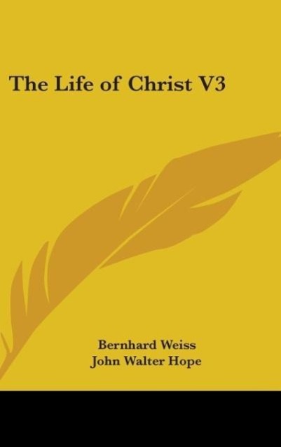Vorderes Coverbild The Life Of Christ V3