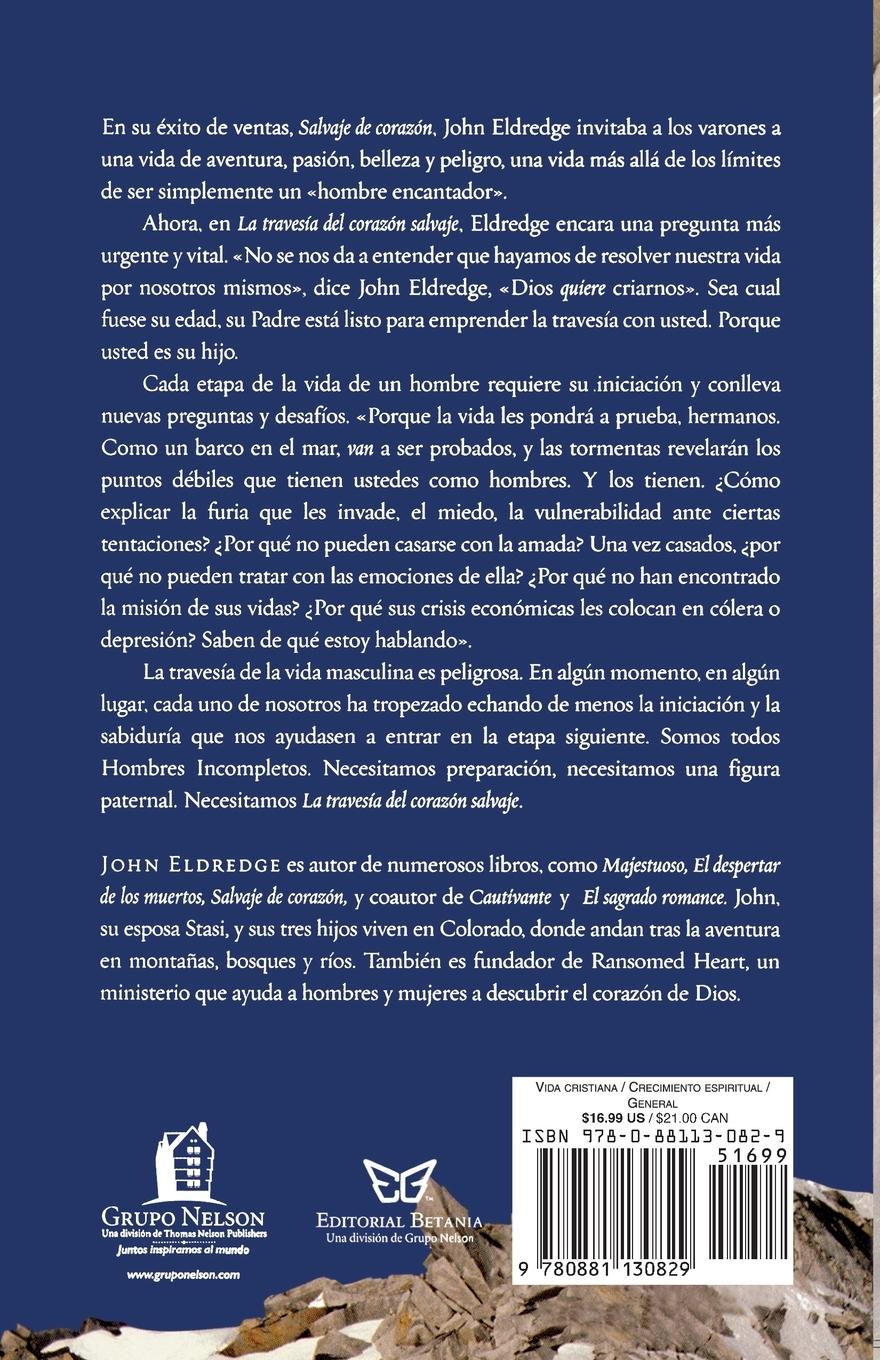 Rückseitencover La Traves¿¿a del Coraz¿¿n Salvaje