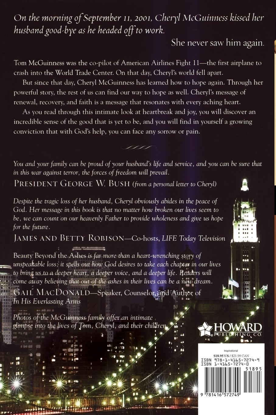 Rückseitencover Beauty Beyond the Ashes