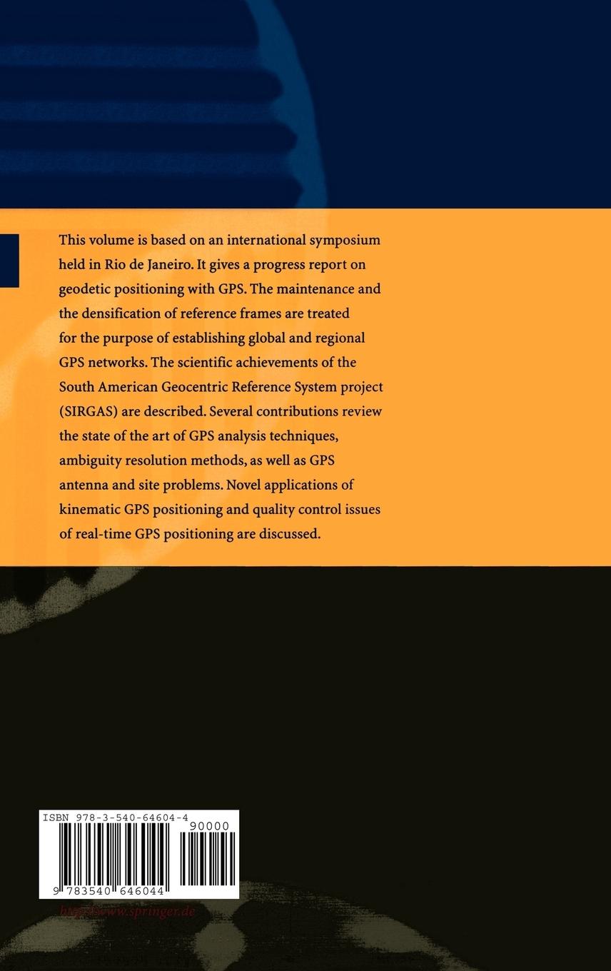 Rückseitencover Advances in Positioning and Reference Frames