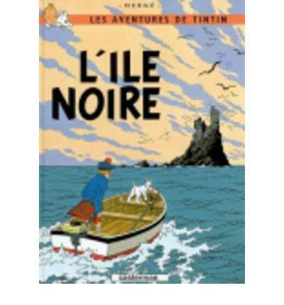 Vorderes Coverbild Les Aventures de Tintin. L'île noire