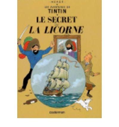 Vorderes Coverbild Les Aventures de Tintin. Le secret de la Licorne