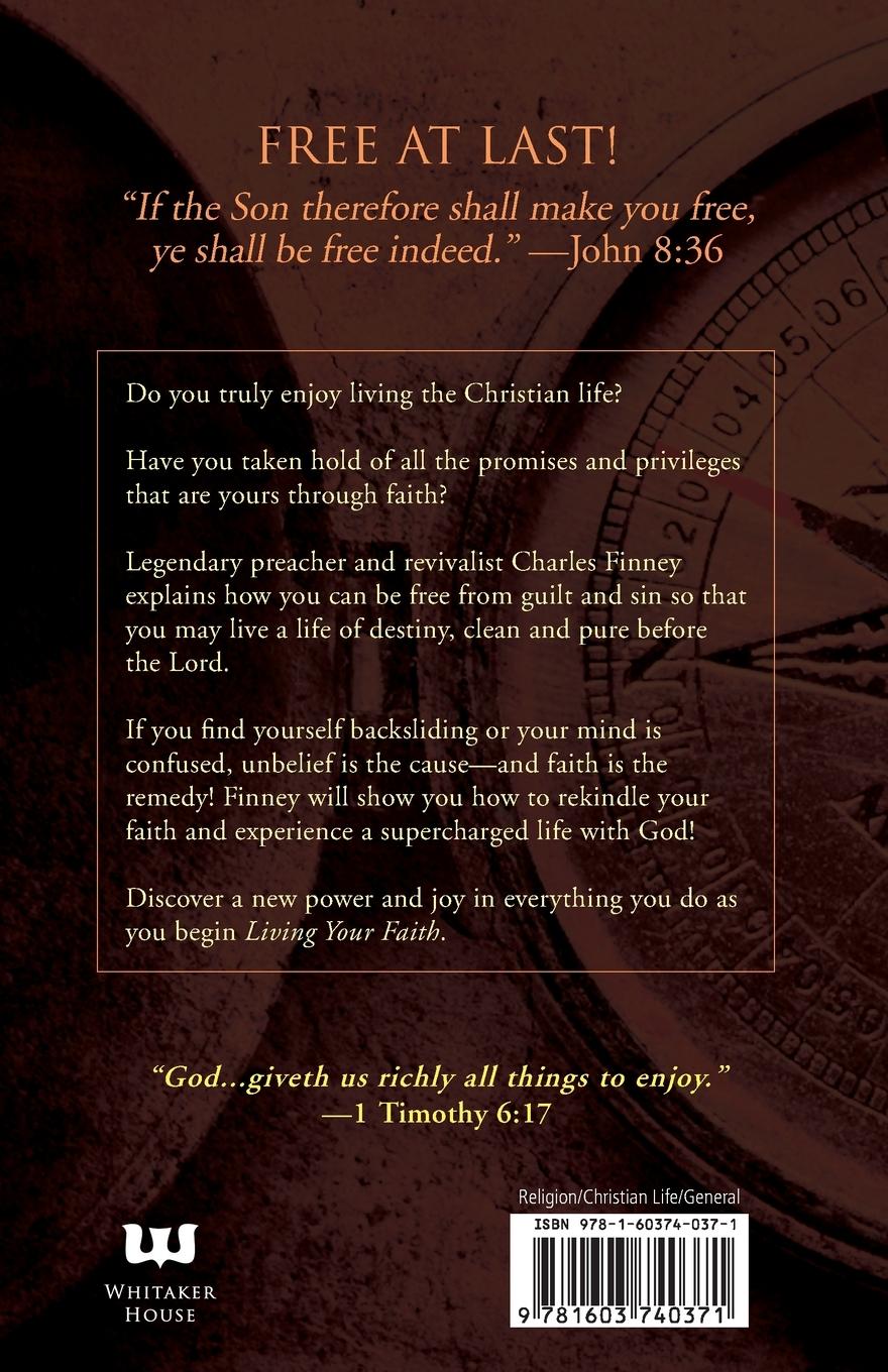 Rückseitencover Living Your Faith