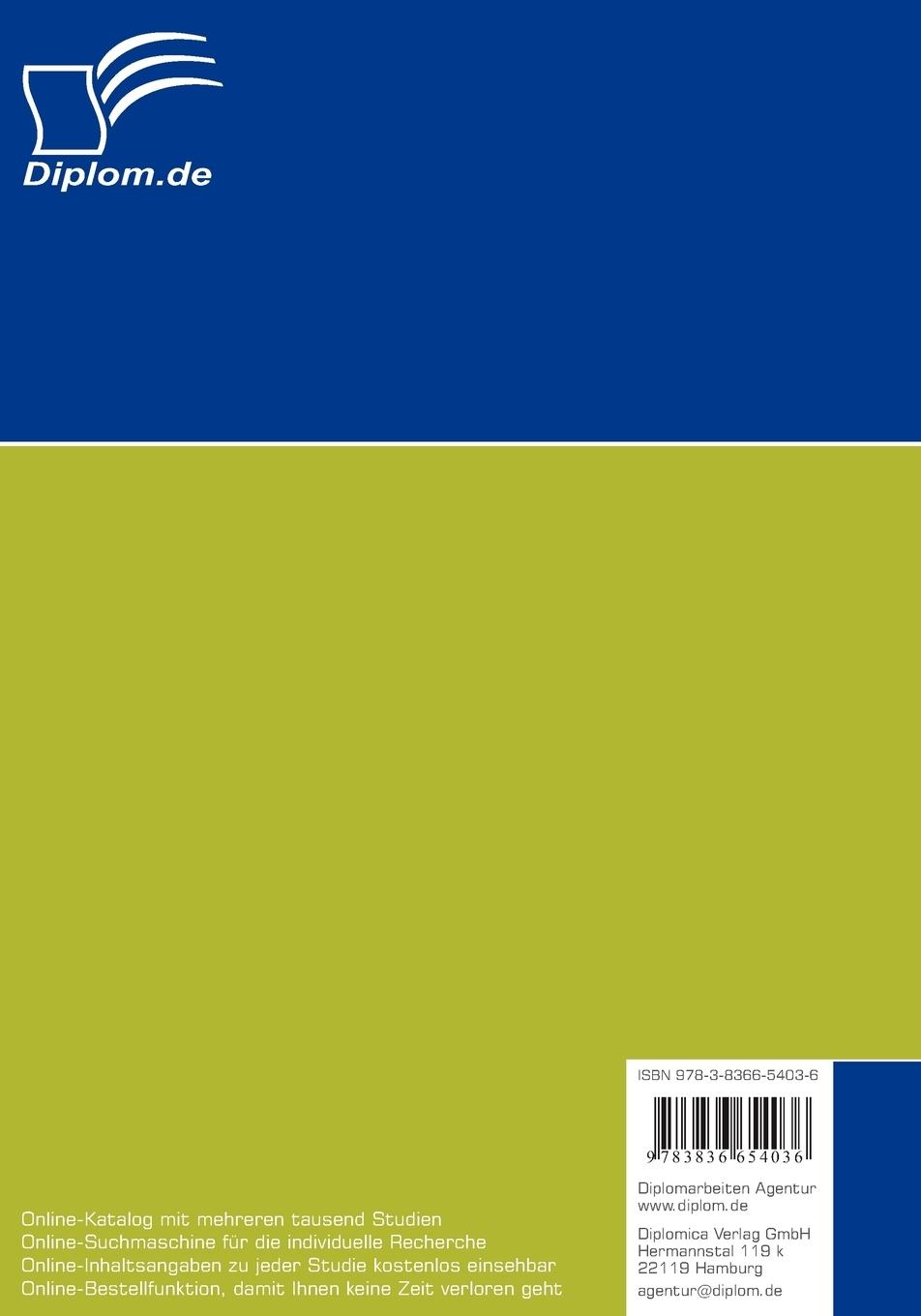 Rückseitencover Die Allokation des Unternehmenskaufpreises nach IFRS - Konsequenzen für Erst- und Folgebilanzierung