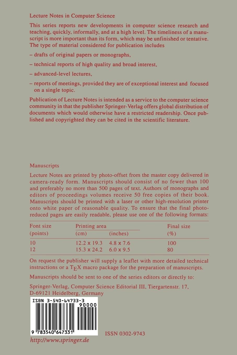 Rückseitencover System Configuration Management