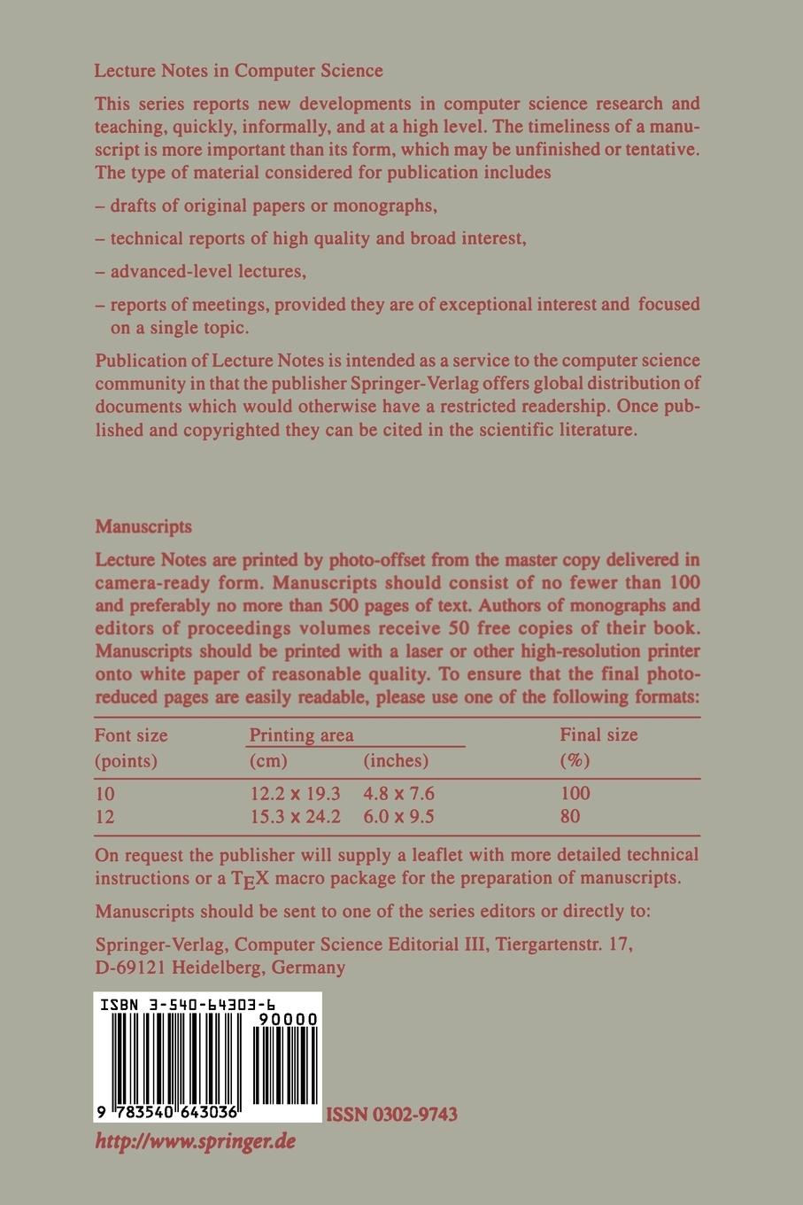 Rückseitencover Fundamental Approaches to Software Engineering