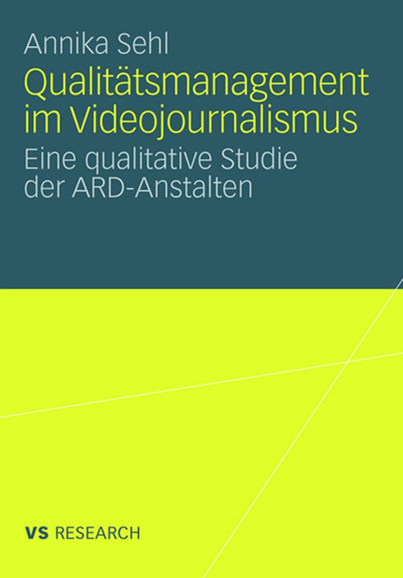 Vorderes Coverbild Qualitätsmanagement im Videojournalismus
