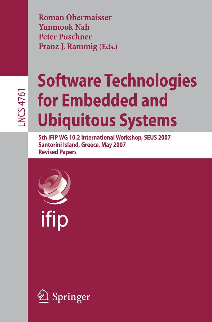 Vorderes Coverbild Software Technologies for Embedded and Ubiquitous Systems