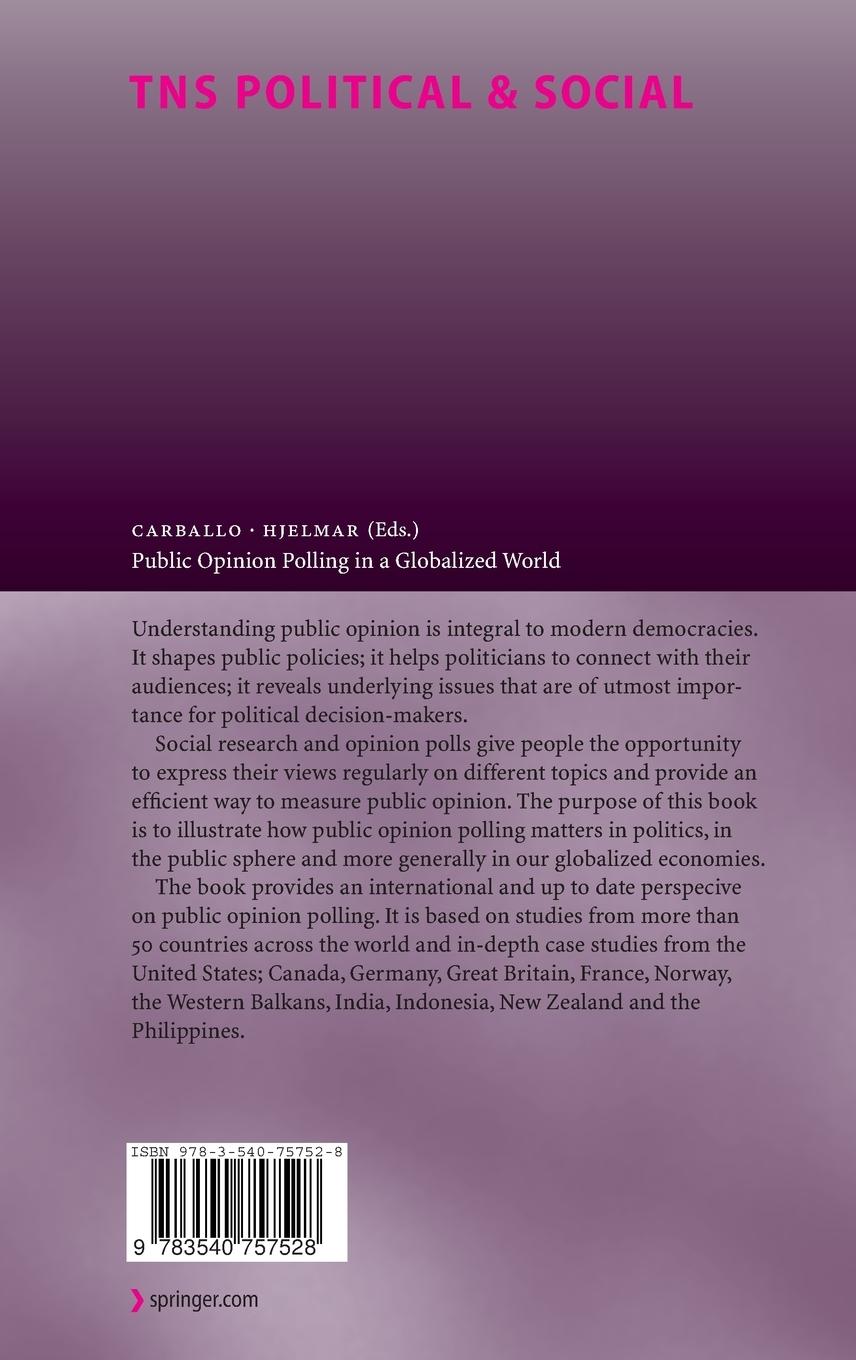 Rückseitencover Public Opinion Polling in a Globalized World