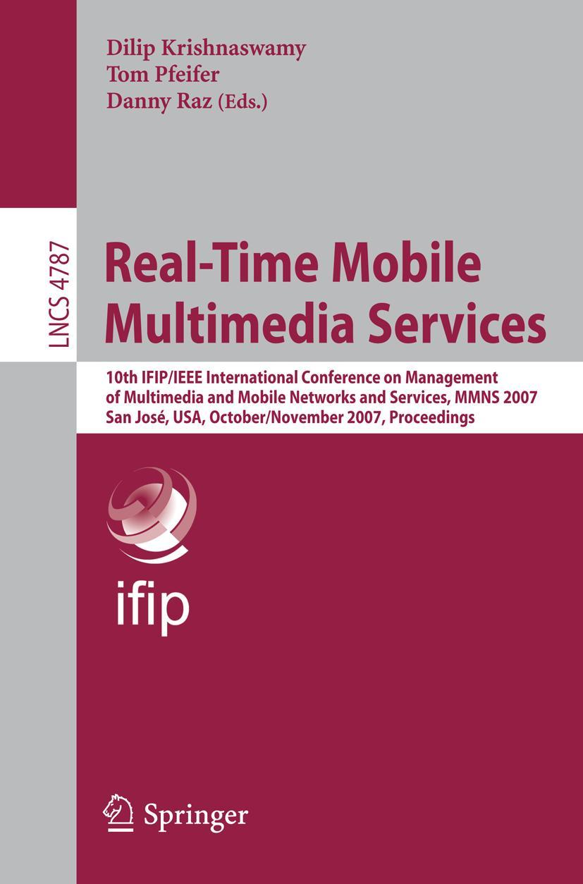 Vorderes Coverbild Real-Time Mobile Multimedia Services