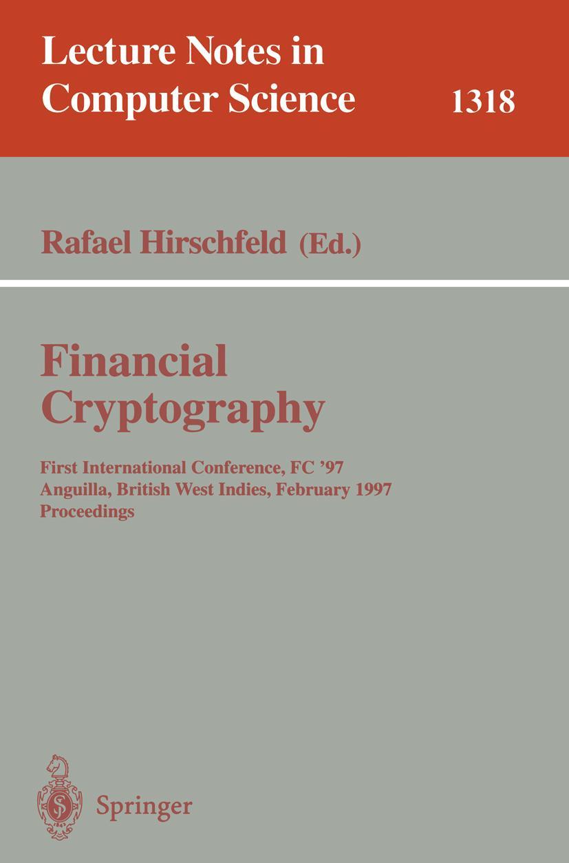 Vorderes Coverbild Financial Cryptography
