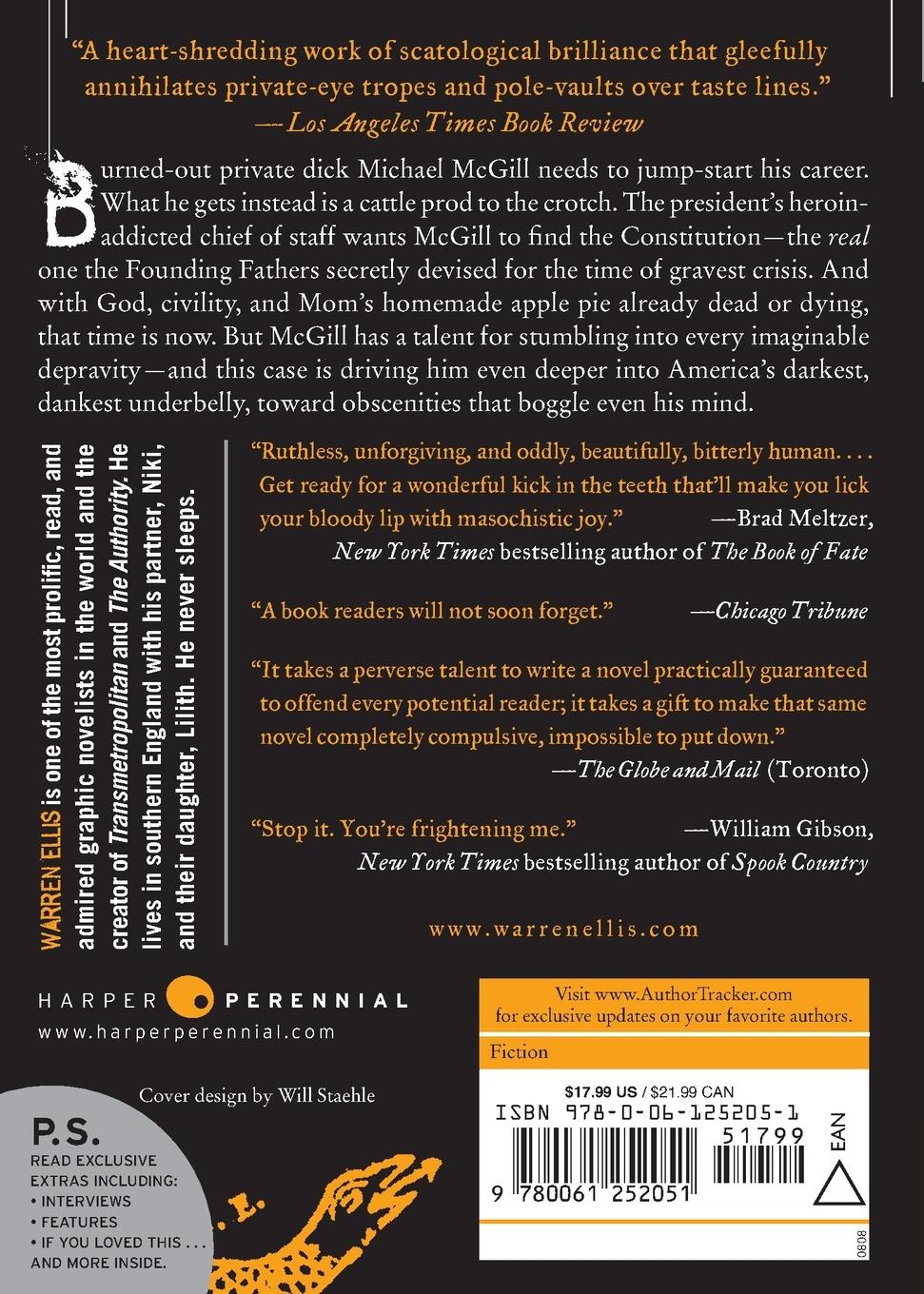 Rückseitencover Crooked Little Vein