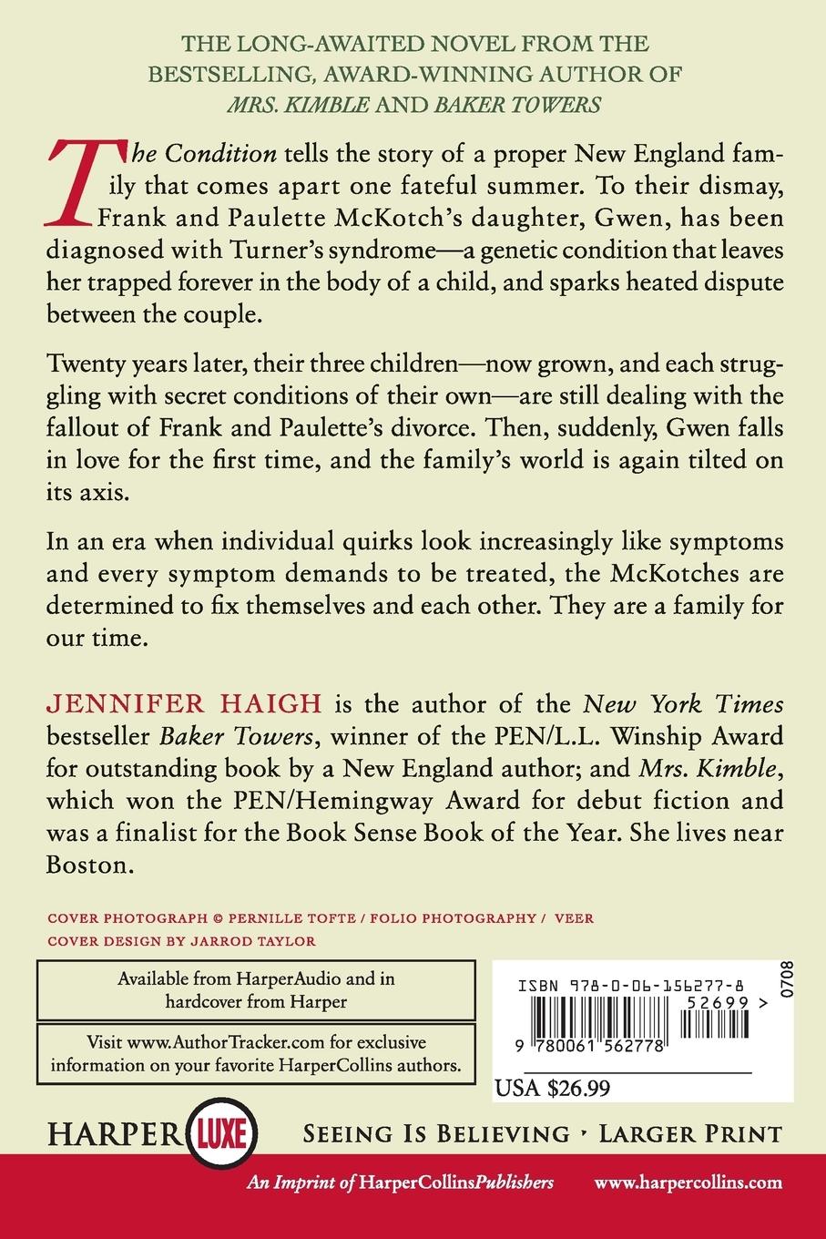 Rückseitencover The Condition LP