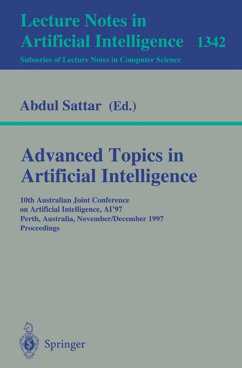 Vorderes Coverbild Advanced Topics in Artificial Intelligence