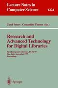 Vorderes Coverbild Research and Advanced Technology for Digital Libraries