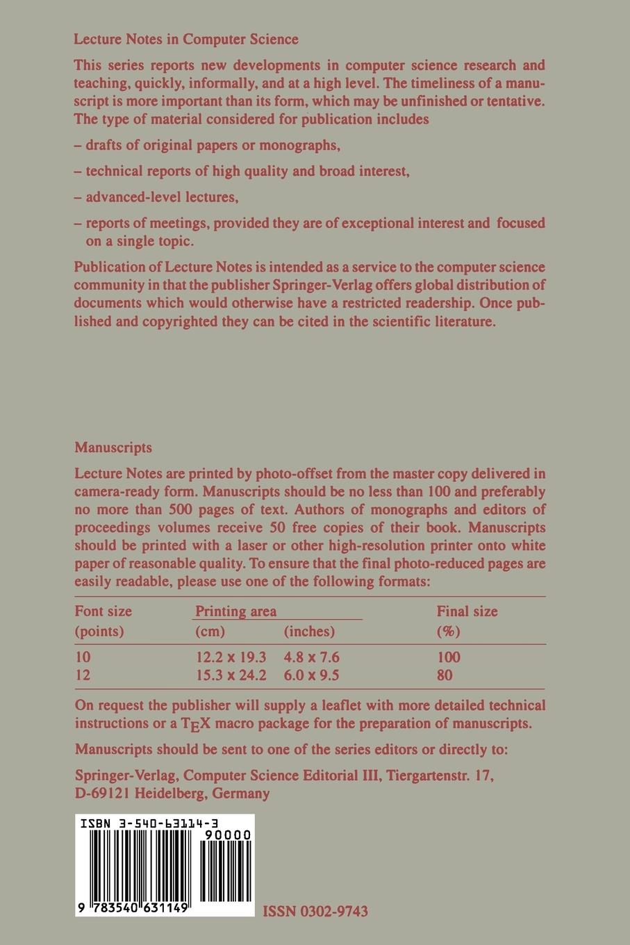 Rückseitencover Reliable Software Technologies - Ada-Europe '97