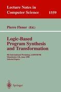 Vorderes Coverbild Logic-Based Program Synthesis and Transformation
