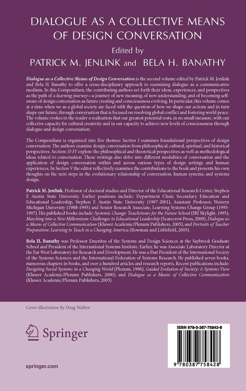 Rückseitencover Dialogue as a Collective Means of Design Conversation