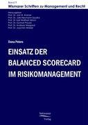 Vorderes Coverbild Einsatz der Balanced Scorecard im Risikomanagement