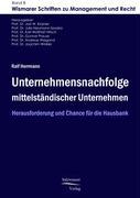 Vorderes Coverbild Unternehmensnachfolge mittelständischer Unternehmen
