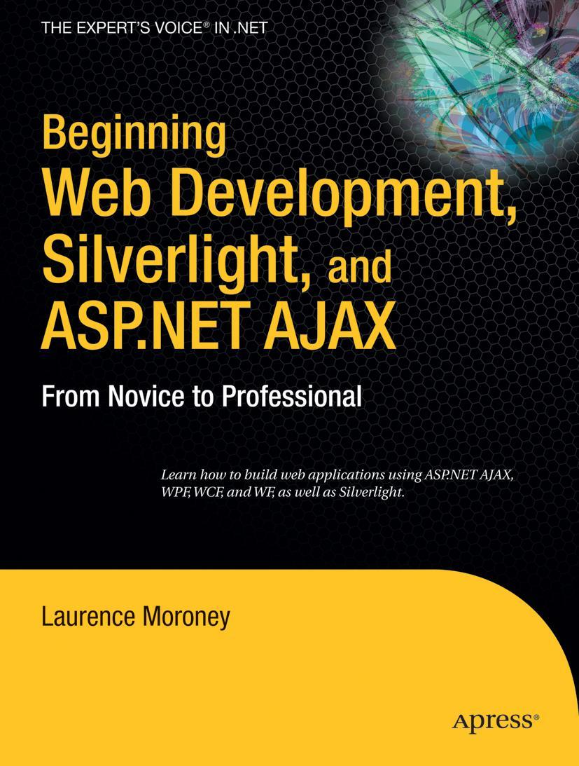 Vorderes Coverbild Beginning Web Development, Silverlight, and ASP.NET AJAX