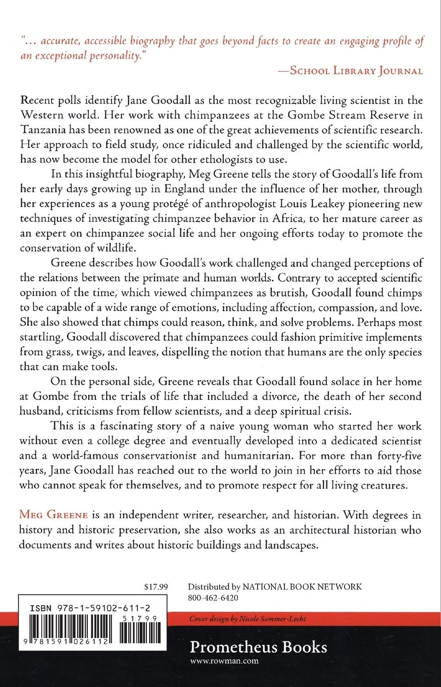 Rückseitencover Jane Goodall