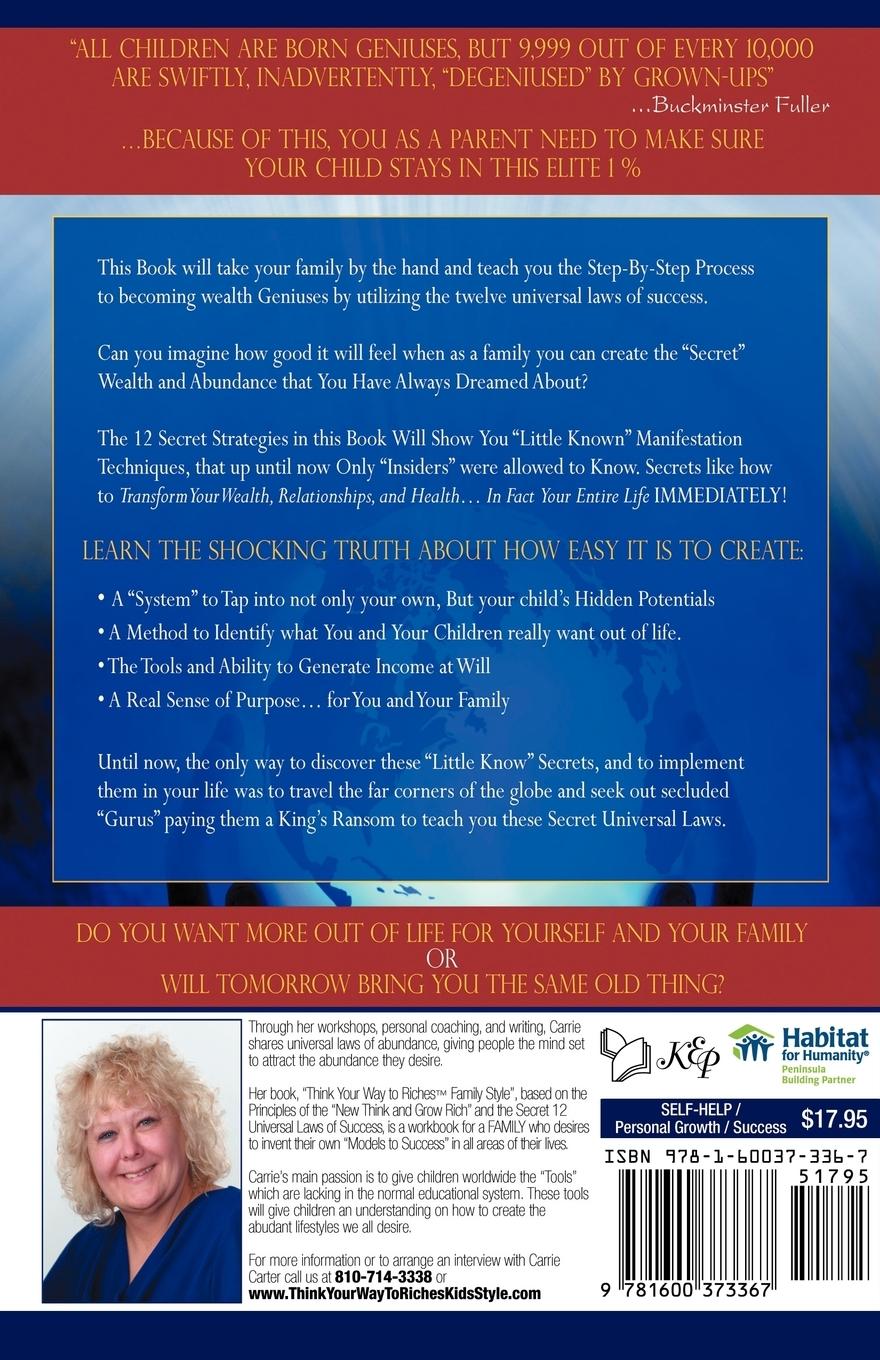 Rückseitencover Think Your Way to Riches Family Style