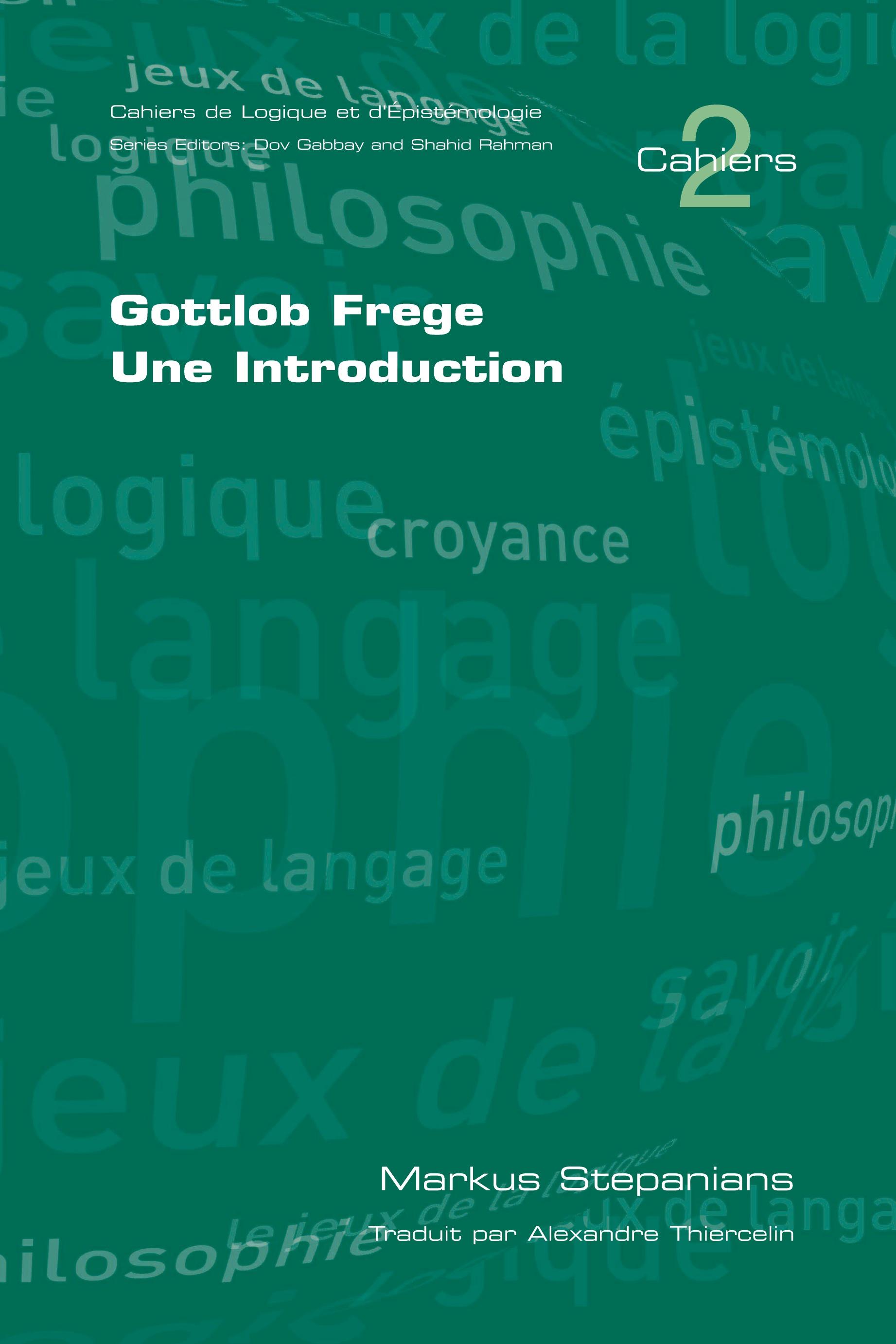 Vorderes Coverbild Gottlob Frege. Une Introduction