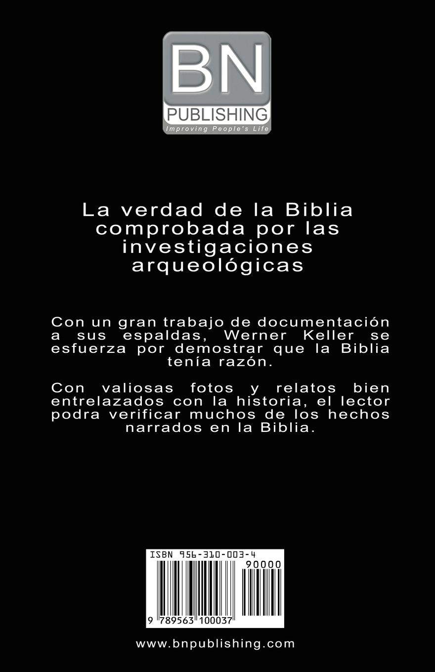 Rückseitencover Y La Biblia Tenia Razon (Coleccion de la Biblia de Israel)