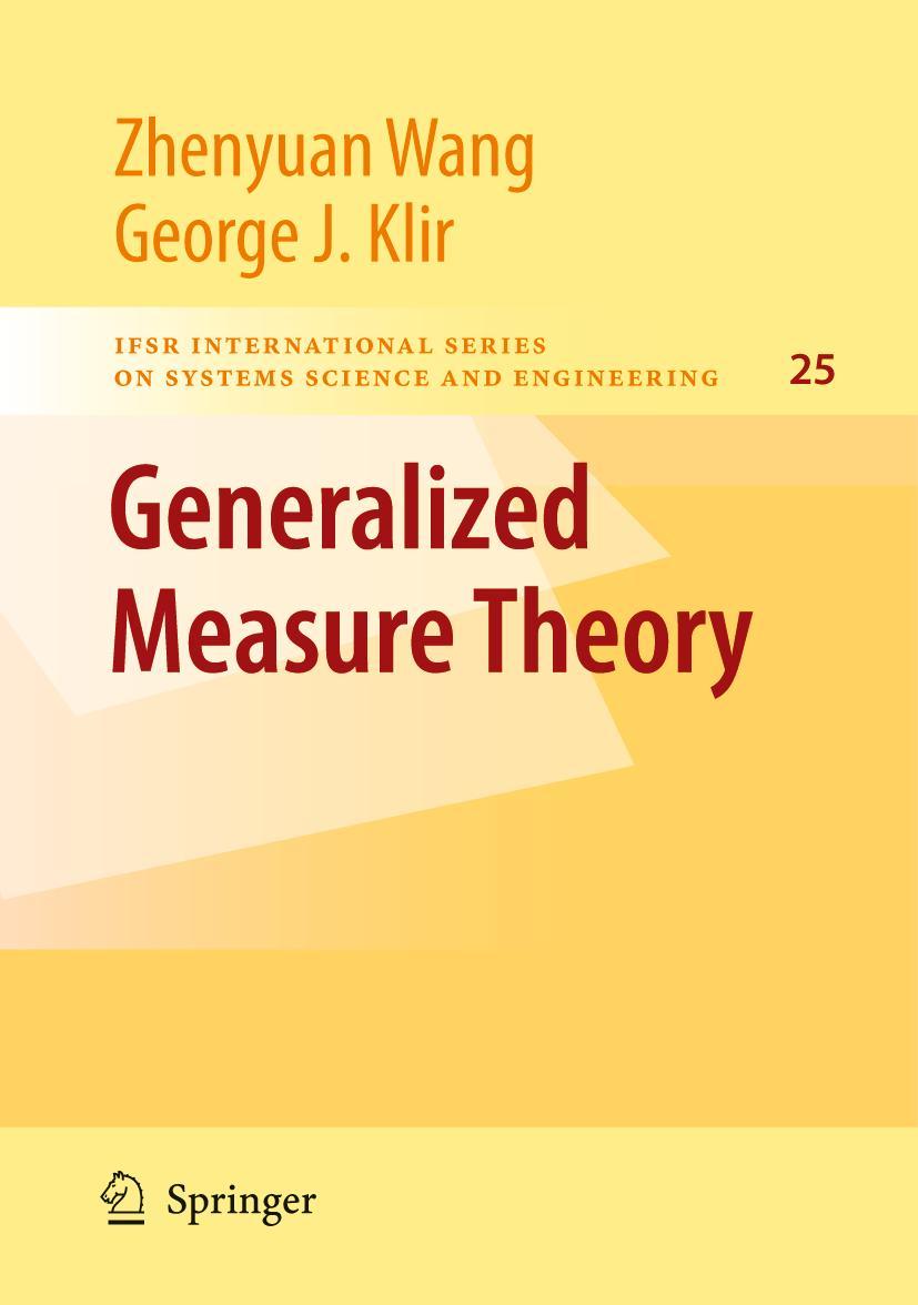 Vorderes Coverbild Generalized Measure Theory