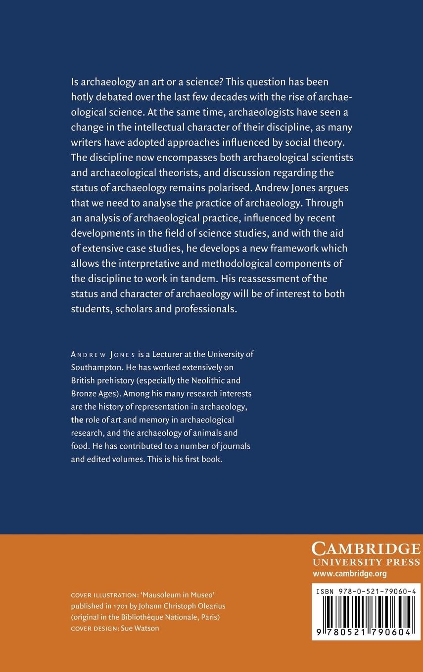 Rückseitencover Archaeological Theory and Scientific Practice