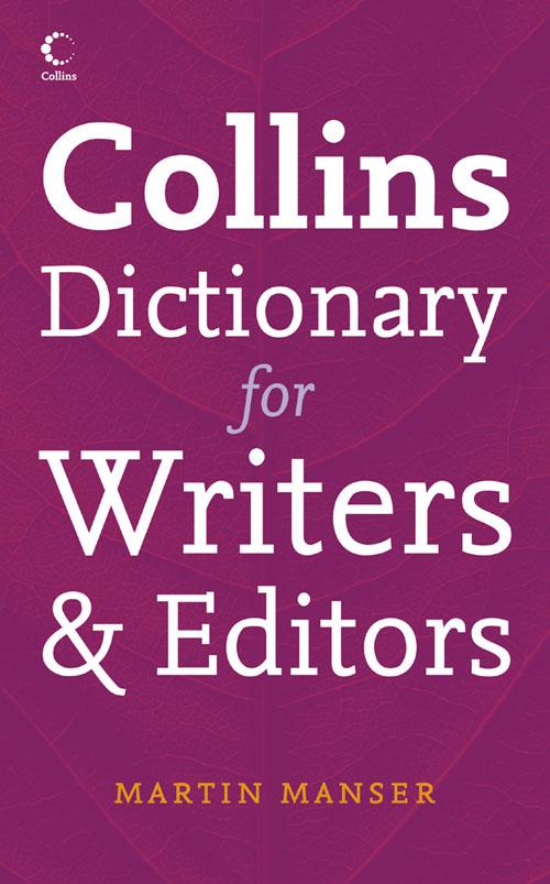 Vorderes Coverbild Collins Dictionary for Writers and Editors