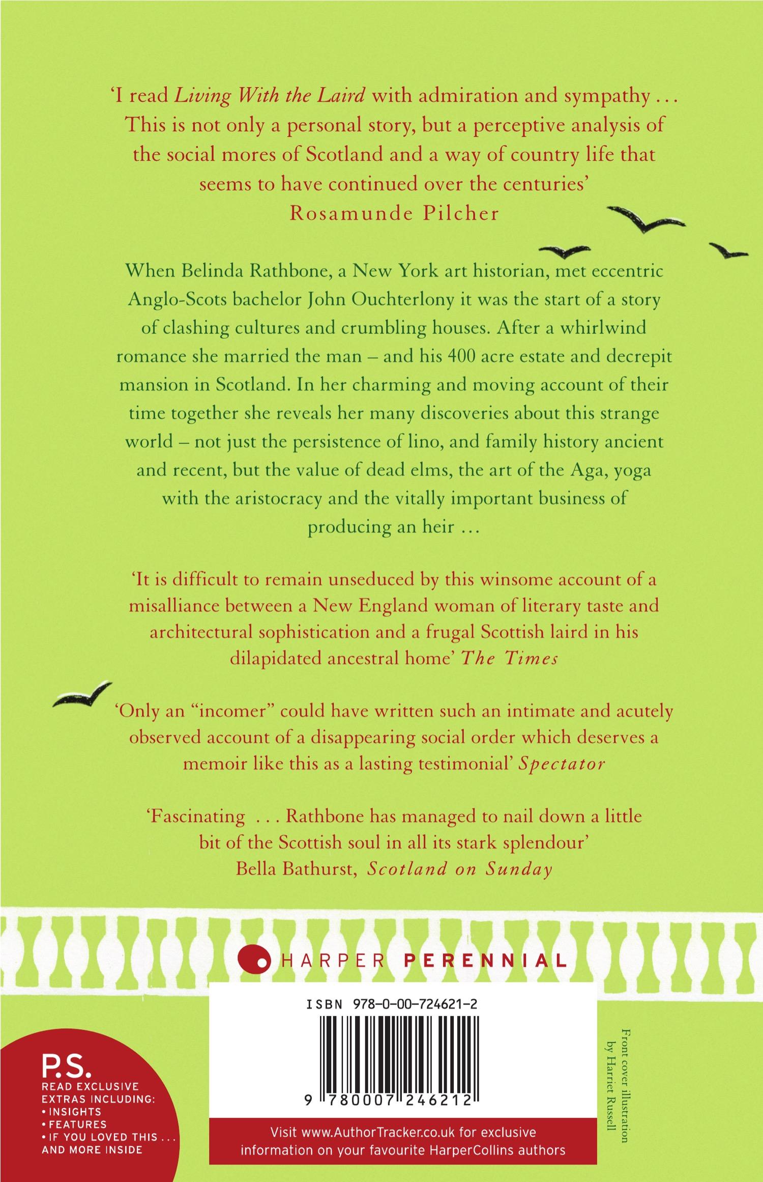 Rückseitencover Living with the Laird