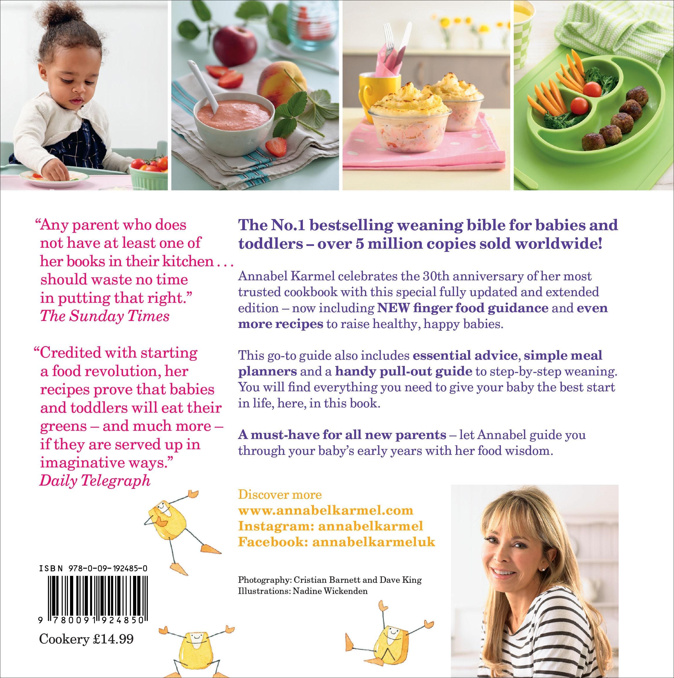 Rückseitencover Annabel Karmel's New Complete Baby & Toddler Meal Planner