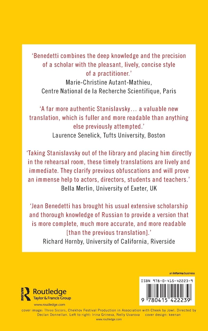 Rückseitencover An Actor's Work