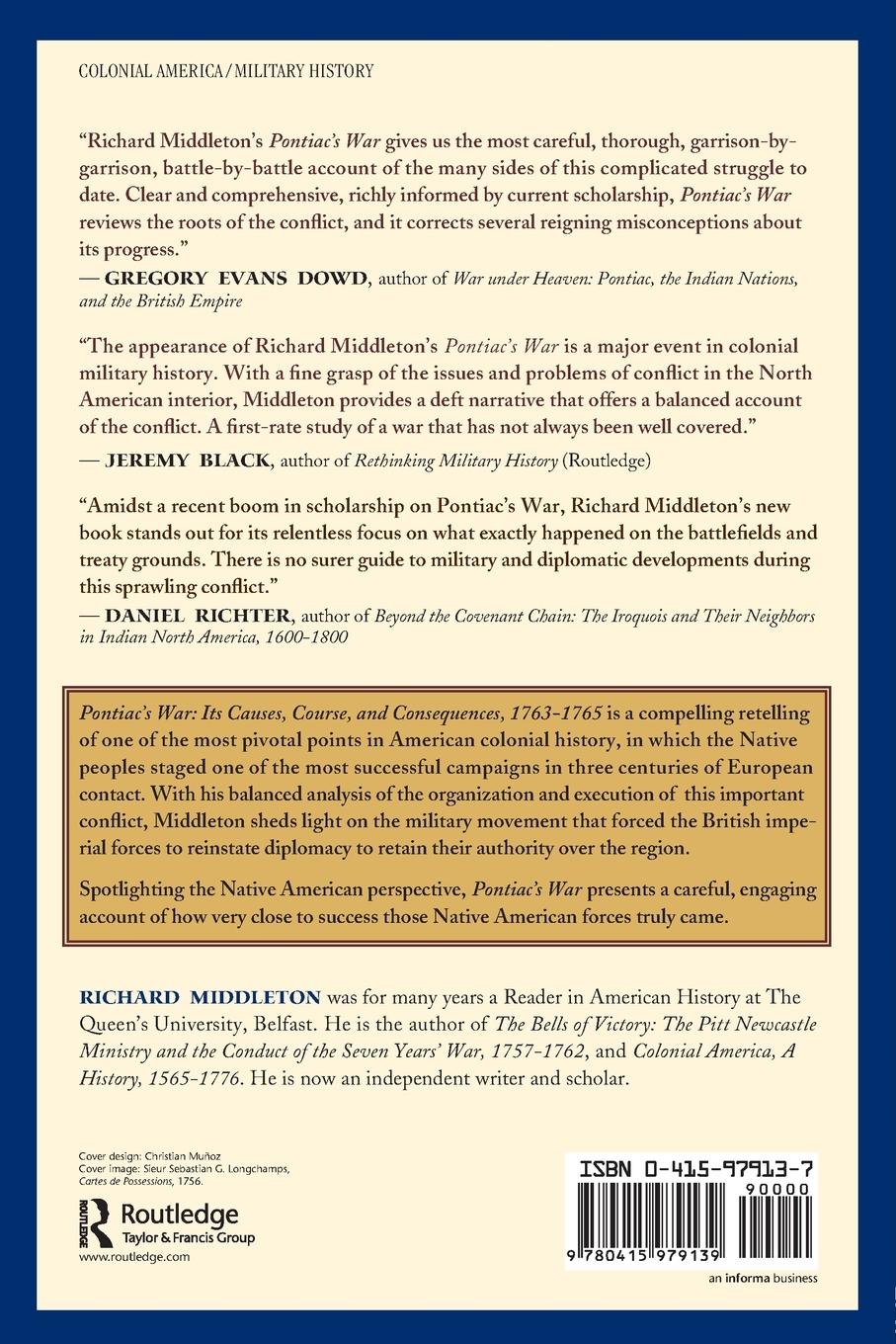 Rückseitencover Pontiac's War