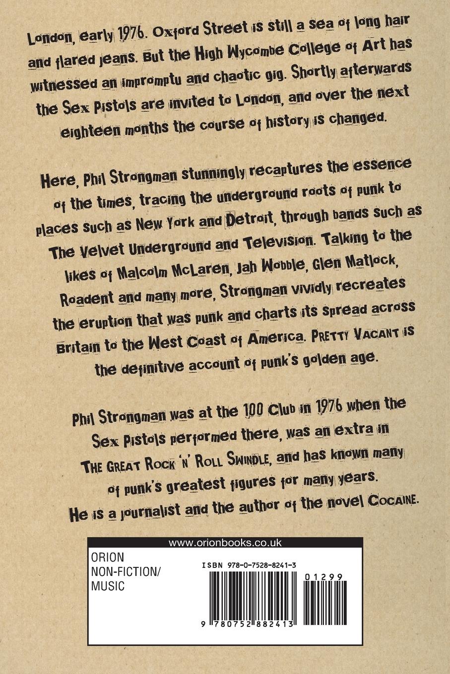 Rückseitencover Pretty Vacant