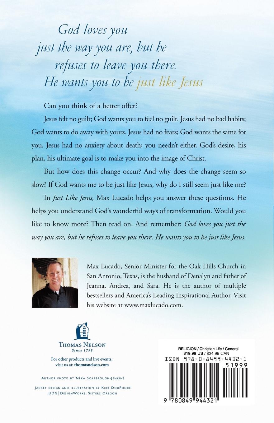 Rückseitencover Just Like Jesus (International Edition)