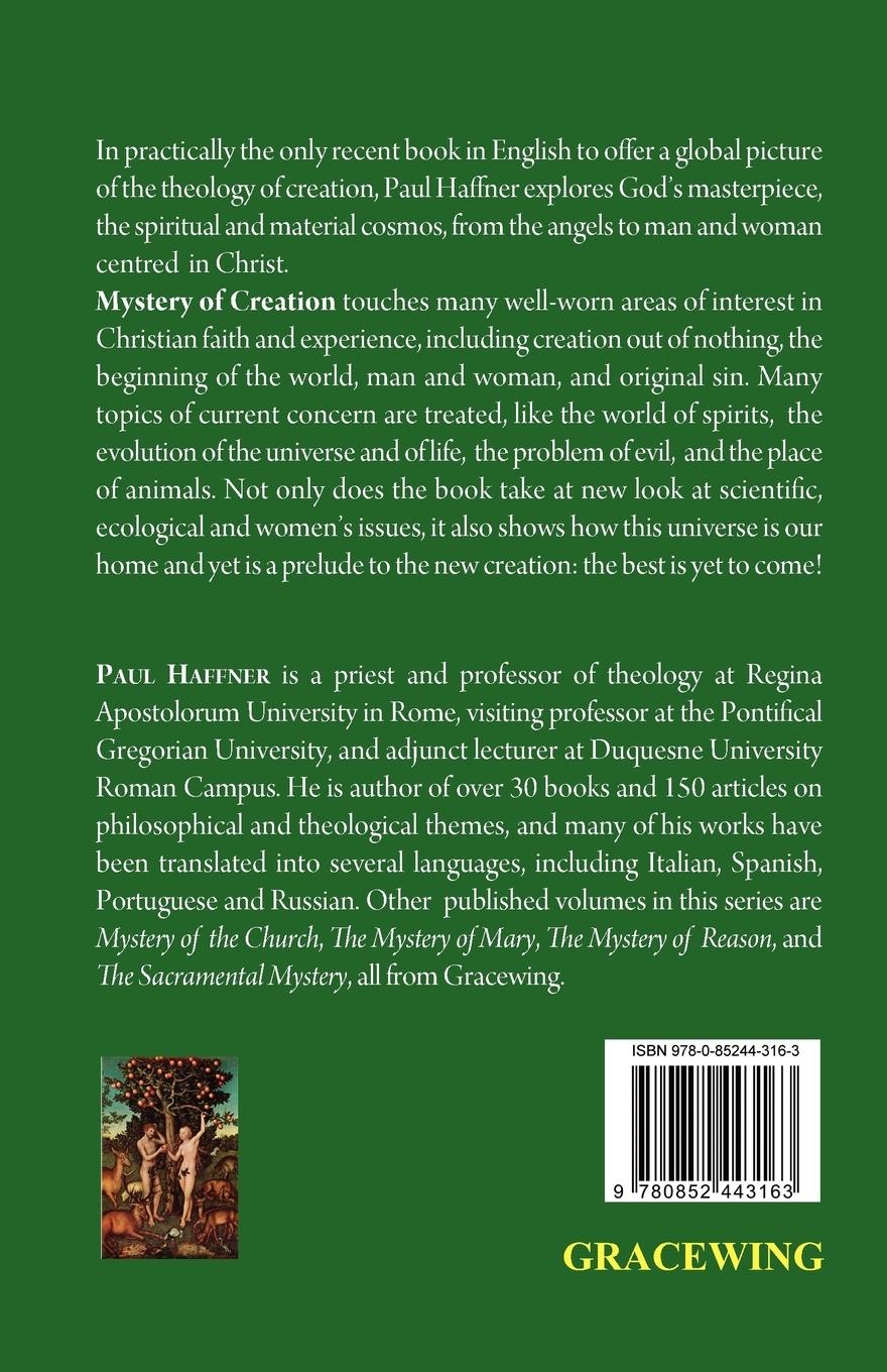 Rückseitencover Mystery of Creation